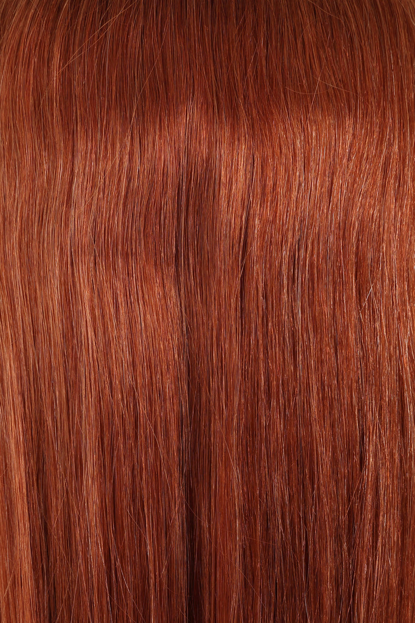 VIP Nano Hair Extensions Maple Copper #K5 20-inch 100% Indian Remy Human Hair bonds