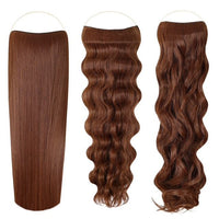Syn Halo Hair Extensions Trio (Straight & Wavy & Curly)
