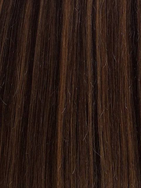 VIP Tape-In Hair Extensions Mixed #2/4 20-inch 50g 100% Remy Human Hair 20 pieces