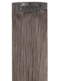 VIP Seamless Clips Iced Mocha #5A 18-inch Indian Remy Hair Extensions with 21 clips