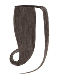 Ponytail Hair Extensions in Iced Mocha #5A color, 20-24 inches, 100% Indian Human Remy Hair