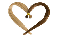 Halo Hair Extensions gift cards featuring 20" 100% Indian Remy human hair packs with 50 bonds each