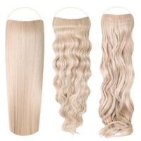 Syn Halo Hair Extensions Trio (Straight & Wavy & Curly)
