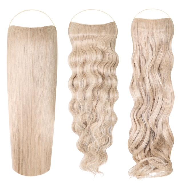 Syn Halo Hair Extensions Trio (Straight & Wavy & Curly)
