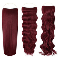 Syn Halo Hair Extensions Trio (Straight & Wavy & Curly)