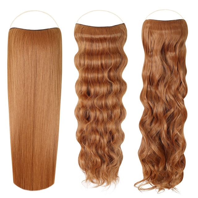 Syn Halo Hair Extensions Trio (Straight & Wavy & Curly)