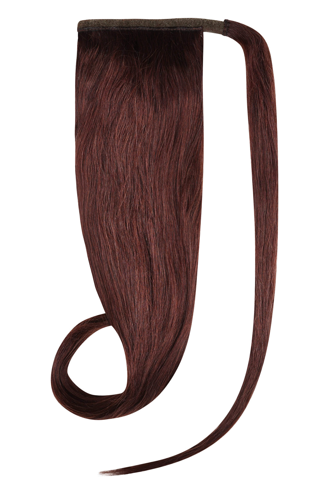 Ponytail Rich Merlot hair extensions 20-24 inch Indian human Remy hair for volume and length