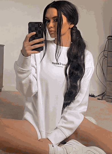 Natural Black #1B Ponytail Hair Extensions 100% Indian Human Remy Hair lengthen and volumize ponytail