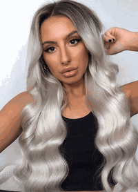 Deluxe Head Clip-In Ash Blonde Hair Extensions