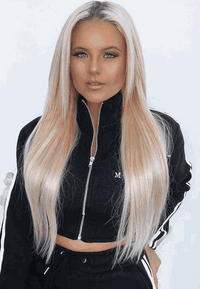Deluxe Head Clip-In Mixed #17/Ash Blonde Hair Extensions