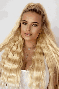 Deluxe Head Clip-In Light Blonde #613 Hair Extensions