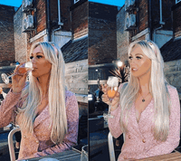 Deluxe Head Clip-In Ash Blonde Hair Extensions