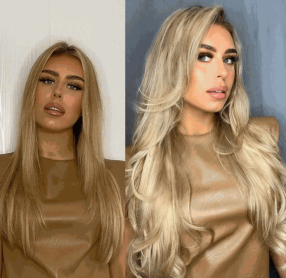 Deluxe Head Clip-In Mixed #11/24 Hair Extensions