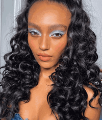 Deluxe Halo Jet Black #1 Hair Extensions