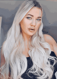 VIP Seamless Clips Ash Blonde Hair Extensions