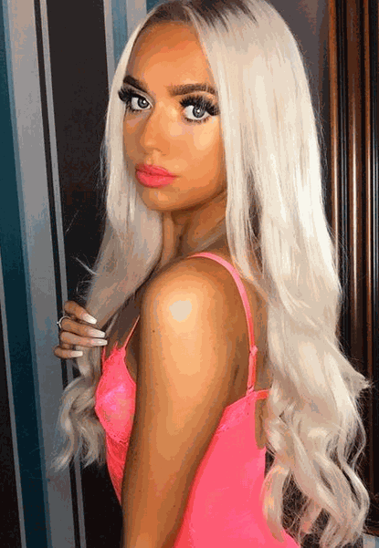 Premium Halo Ash Blonde Hair Extensions