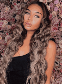 Premium Head Clip-In Brondi Beach #7/11/Ash Hair Extensions