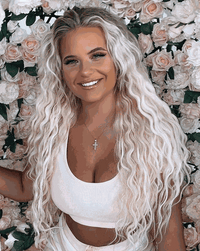 Deluxe Head Clip-In Ash Blonde Hair Extensions