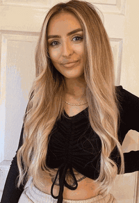 Deluxe Halo Hair Extensions Mixed #11/24 with adjustable clear wire and no-damage design