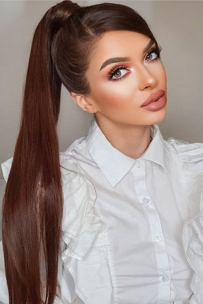 Ponytail Dark Brown #2 Hair Extensions