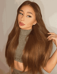 Luxe Weft Chocolate Brown #4 Hair Extensions