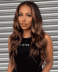 Deluxe Head Clip-In Chocolate Brown #4 Hair Extensions