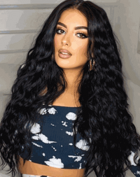 Deluxe Head Clip-In Jet Black #1 Hair Extensions