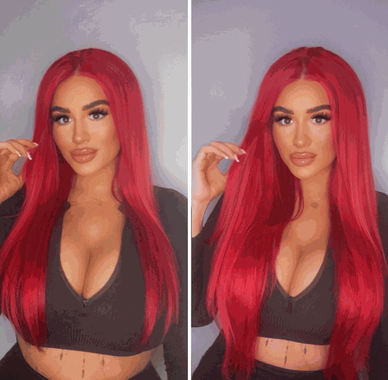 The Halo Red Hair Extensions