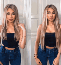 Premium Head Clip-In Brondi Beach #7/11/Ash Hair Extensions