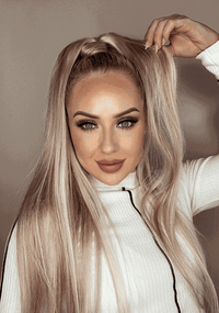 Deluxe Head Clip-In Champagne Royale #11/60/Ash Hair Extensions