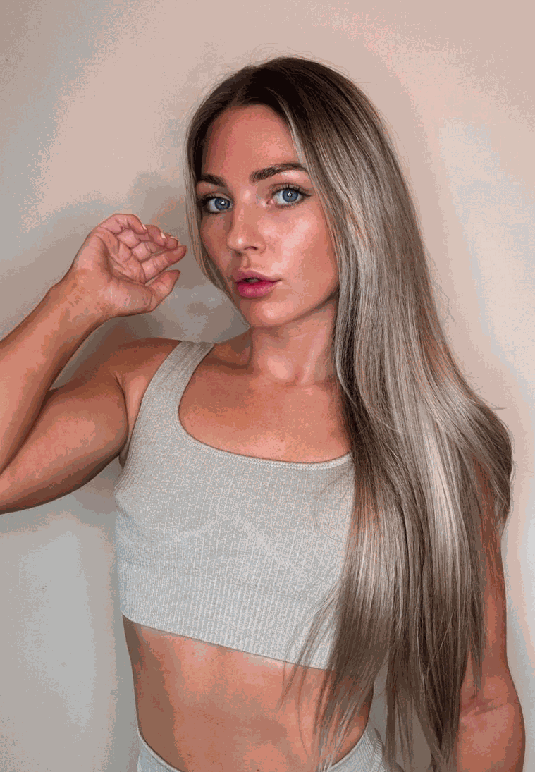 Deluxe Head Clip-In Cookies 'n' Cream #5A/Ash Hair Extensions