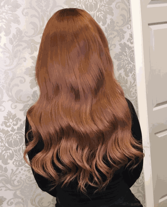 Deluxe Head Clip-In Light Brown #6 Hair Extensions