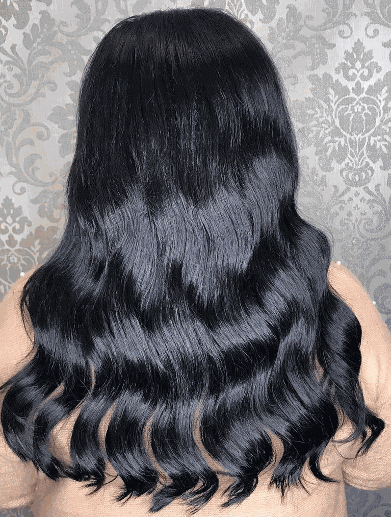 VIP Seamless Clips Jet Black #1 Hair Extensions