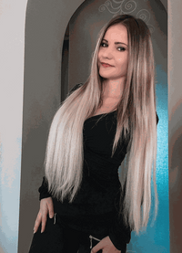 Deluxe Head Clip-In Mixed #17/Ash Blonde Hair Extensions