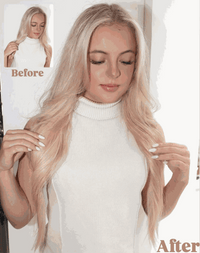 Deluxe Head Clip-In Mixed #17/Ash Blonde Hair Extensions