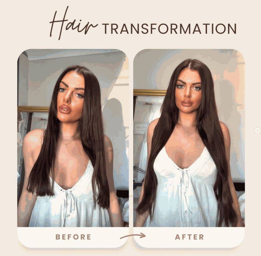 The Halo Cocoa Brown #3 Hair Extensions