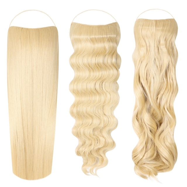 Syn Halo Hair Extensions Trio (Straight & Wavy & Curly)