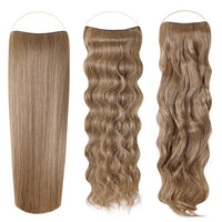 Syn Halo Hair Extensions Trio (Straight & Wavy & Curly)