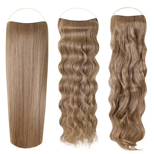Syn Halo Hair Extensions Trio (Straight & Wavy & Curly)