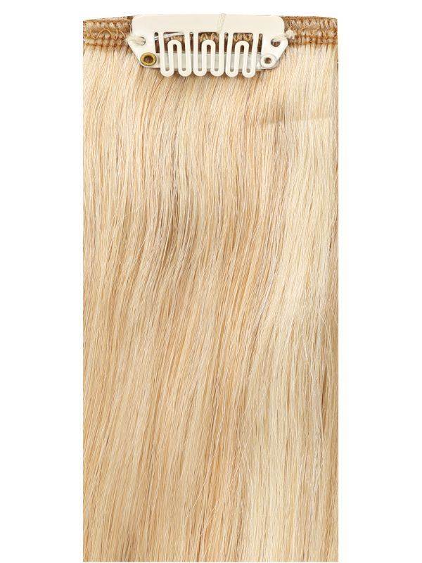 Full Head Clip-In Hair Extensions Apollonia Blonde #20/24/60 with 14 clips and 8 pieces