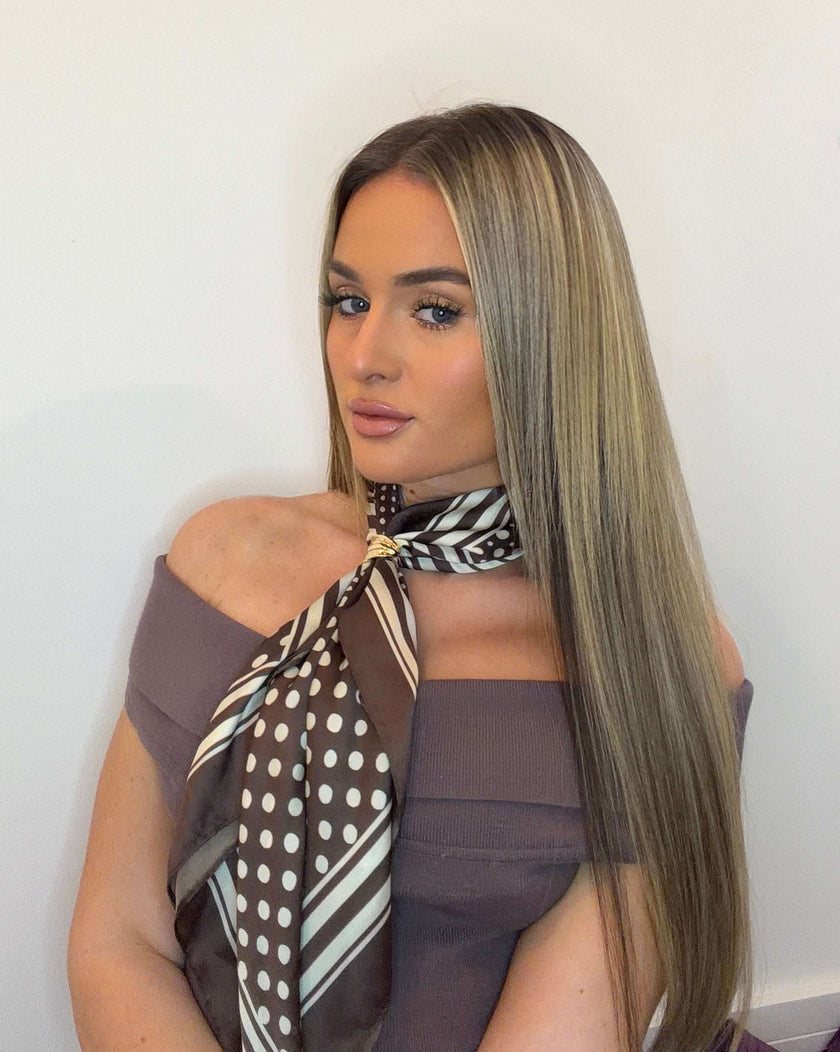 Premium Head Clip-In Mixed #2/27 Hair Extensions