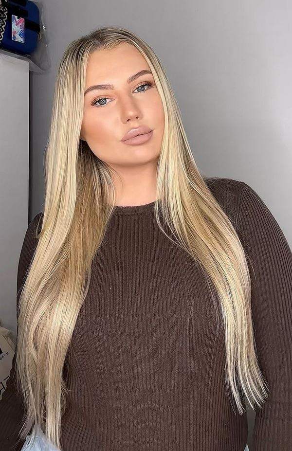 Premium Head Clip-In Champagne Royale #11/60/Ash Hair Extensions