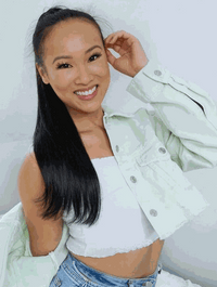 Ponytail Hair Extensions in jet black, worn long and straight with a smooth, glossy finish and a natural-looking hairline.