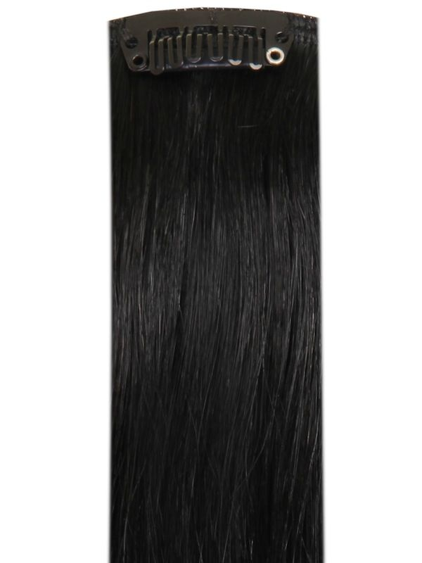 Deluxe Head Clip-In Jet Black #1 Hair Extensions