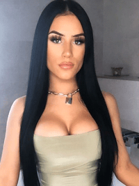 Deluxe Head Clip-In Jet Black #1 Hair Extensions