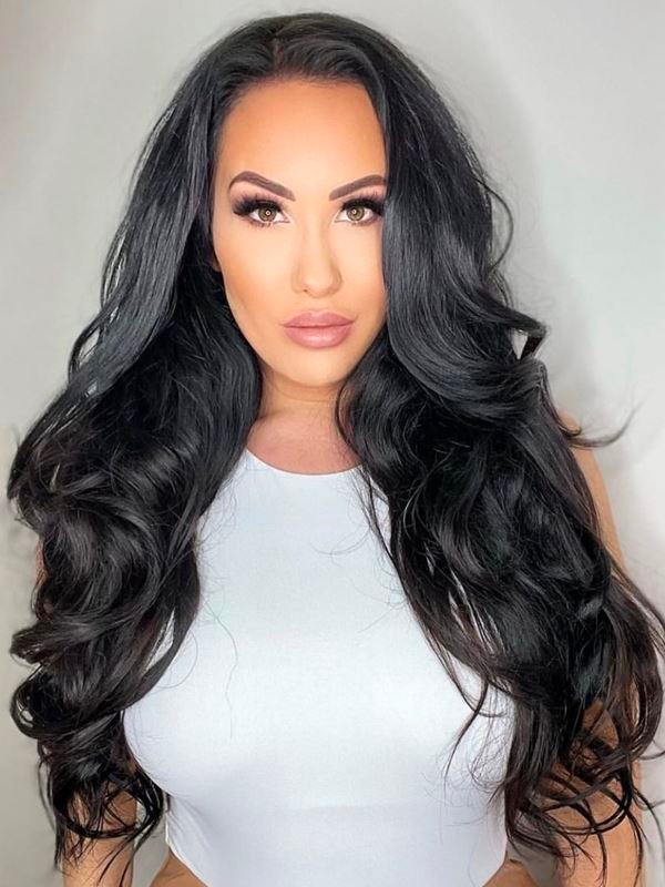 Deluxe Head Clip-In Jet Black #1 Hair Extensions