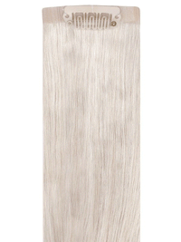 VIP Seamless Clips ash blonde hair extensions, 18-inch, 150g, 21 clips, 12 pieces, 100% Indian Remy human hair