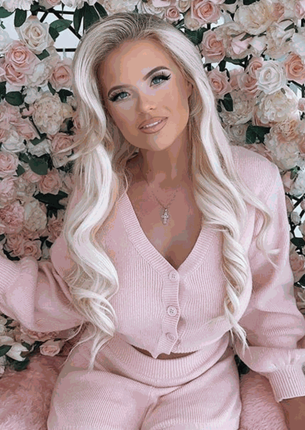 Deluxe Head Clip-In Ash Blonde Hair Extensions