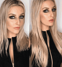 Deluxe Head Clip-In Mixed #17/Ash Blonde Hair Extensions
