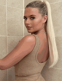 VIP Ponytail Light Blonde #613 Hair Extensions